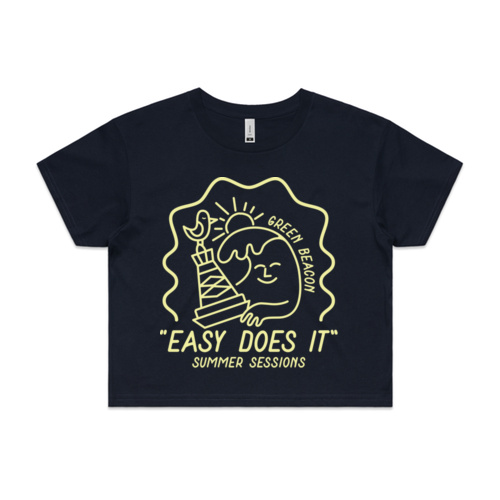 WAVY BEACON - LADIES CROP Thumbnail