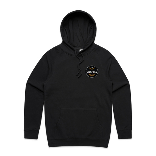 CRAFTED BLACK HOODIE Thumbnail